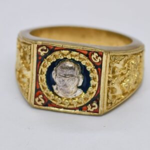 หลวงพ่อพัฒน์ วัดห้วยด้วน แหวน พัฒน์รวย พัฒน์เฮง ไซส์58 KA3237