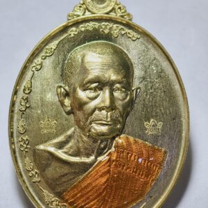 หลวงปู่บุญมา สำนักสงฆ์เขาแก้วทอง บารมีโชติธมโม ลงยา AC2379