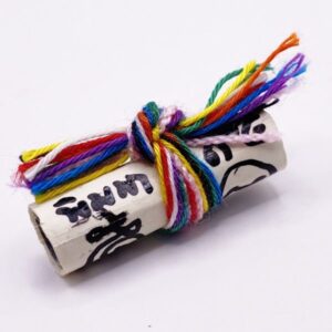 หลวงปู่พิมพา วัดกลางเม็กดำ ตะกรุดใบลานมัดใจนาง KM424