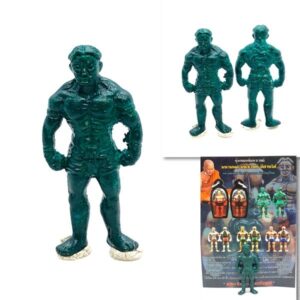 หลวงพ่อเมียน วัดบ้านจะเนียง หุ่นยนต์ มหาเวทย์ ชนวนสนิทเขียว KM664