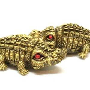 พระครูบาศิริ วัดศรีดอนไชย พญาจระเข้อาคม กุมภีร์เดโช KM324