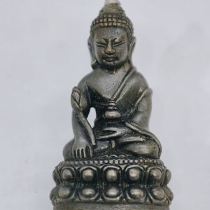 ครูบาบุญยัง พระกริ่งพุทโธเจริญลาภ เกศเงิน ก้นเงิน เลข 8 KA1558