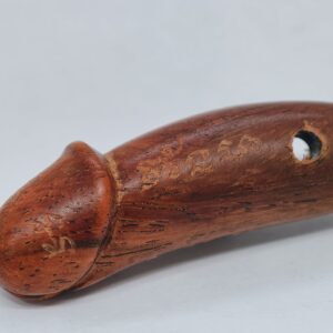 หลวงพ่อสิน วัดละหารใหญ่ ปลัดขิกไม้แกะ ตอกโค้ด ซองเดิม KA3439