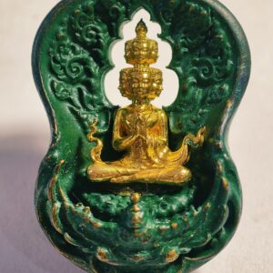 หลวงปู่แสน พุทธศิลป์ เก้าหน้ามหาเศรษฐี ปฐมอริยะทรัพย์ KA4247