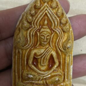 หลวงพ่อเสือ วัดดอนยายเผื่อน พระขุนแผนเคลือบ พิมพ์ใหญ่ (KU19)