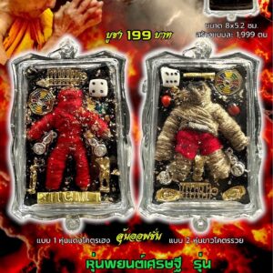 หลวงพ่อเมียน วัดบ้านจะเนียง หุ่นพยนต์เศรษฐี รวยทรัพย์จับเงินล้าน