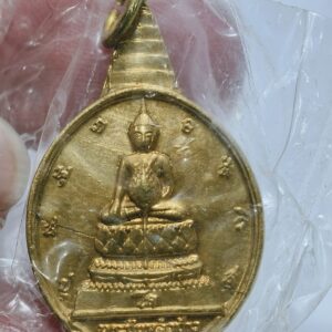 พระชัยหลังช้าง เหรียญมีตำหนิราน แต่ไม่แตกไปข้างหลัง AC3435