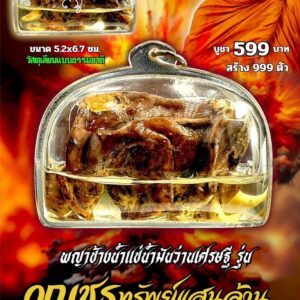 หลวงพ่อเมียน พญาช้างน้ำ แช่น้ำมันว่านเศรษฐี กุญชรทรัพย์แสนล้าน