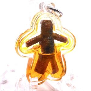 หลวงพ่อปุ่น วัดป่าบ้านสังข์ จ.ร้อยเอ็ด หุ่นพยนต์กางแขน KM4321