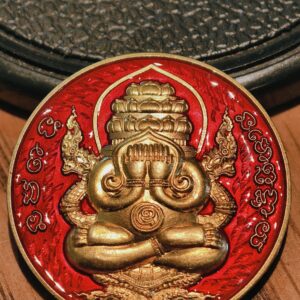 พระปิดตาพังพระกาฬ รวยโชคอนันต์ วัดโพธิ์ศรีสะอาด KA3681