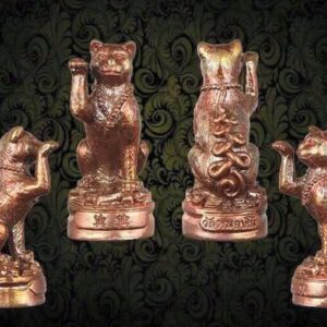 หลวงปู่เร็ว วัดหนองโน แมวเจ้าสัวเฮงเรียกทรัพย์ ปี 2559 (KU14)