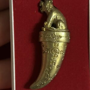 หลวงปู่เร็ว วัดหนองโน เขี้ยวเสือสะกดพุทธาคม ปี 2559 (KU15)