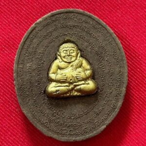 หลวงพ่อดำ วัดสันติธรรม จังหวัดสระแก้ว พระสังกัจจายน์ (KU35)