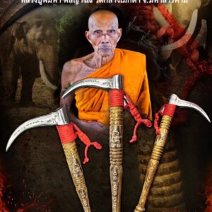 หลวงปู่พิมพา พลญาโณ วัดกลางเม็กดำ ตะขอช้างเกี่ยวเงินเกี่ยวทอง