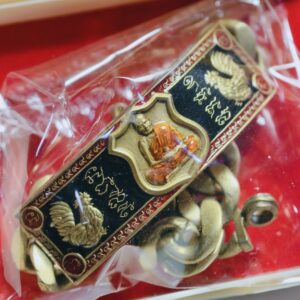 หลวงพ่อพัฒน์ วัดห้วยด้วน เลสพันล้าน 2 ซาติน ลงยา AC4432