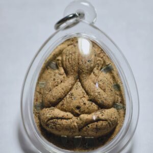 หลวงพ่อพัฒน์ ปิดตาจัมโบ้ หลังแบบ มหาลาภ 168 (AC6240)