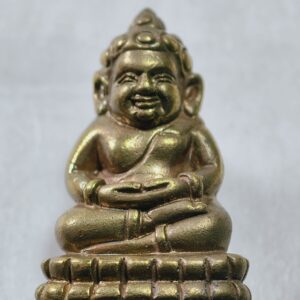 พระชัยอำเภอ เนื้อทองขาวทิพย์โบราณ ปี 2556 วัดช้าง AC3237