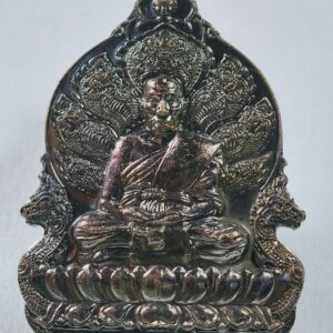 หลวงพ่อพัฒน์ วัดห้วยด้วน เหรียญรับเสด็จ พิมพ์นาคปรก AC2439