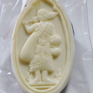 หลวงปู่เถิง พระสิวลีประทานทรัพย์ เนื้อไม้พยุงประกบ AC3535