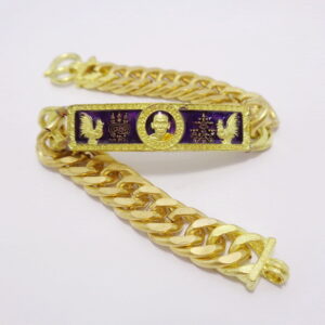 หลวงพ่อพัฒน์ วัดห้วยด้วน เลสข้อมือ รุ่น เลสไตรมาส ๖๓ KN503265