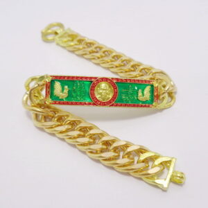 หลวงพ่อพัฒน์ วัดห้วยด้วน เลสข้อมือ รุ่น เลสไตรมาส ๖๓ KN5032610