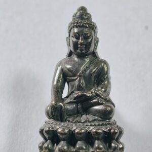 หลวงปู่อิ่ม วัดทุ่งนาใหม่ พระกริ่งมงคลเศรษฐี นวะโลหะ AC9282