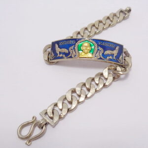 หลวงพ่อพัฒน์ วัดห้วยด้วน เลสข้อมือ ชนะจน  ปี 63 KN154265