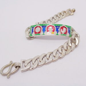 หลวงพ่อพัฒน์ วัดห้วยด้วน เลส รุ่น รวยเลื่อนขั้น เนื้อเงิน (KN104264)