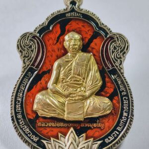 หลวงพ่อทองบ่อ สวนป่าอรัญปิยวงศ์ เหรียญเสมา พญานาค AC8272