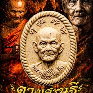 หลวงปู่ฝั้น วัดศรีถมอรัตน์ จ.เพชรบูรณ์ เหรียญ รุ่น ดวงเศรษฐี