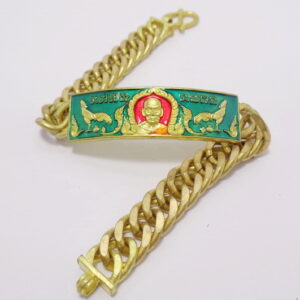 หลวงพ่อพัฒน์ วัดห้วยด้วน เลสข้อมือ รุ่น ชนะจน  KN154210