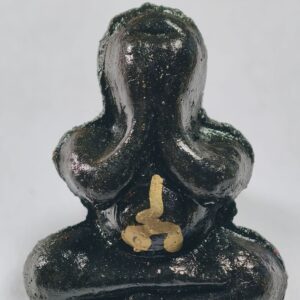 อาจารย์แว่น วัดสะพานสูง พระปิดตา เนื้อว่าน โรยผงตะไบ AC2329