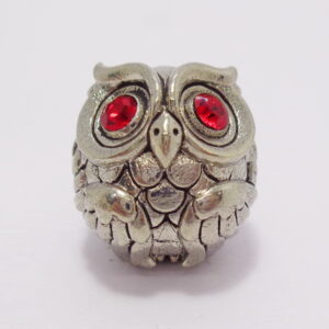 พญานกถึดทือ รุ่นโคตรเฮง ครูบาเต่า วัดอุโบสถบ้านเหล่า เนื้อทองขาวขัดเงา KN134262