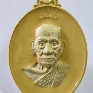 หลวงพ่อพัฒน์ วัดห้วยด้วน เหรียญเจริญ ลงยา กล่องเดิม AC8282