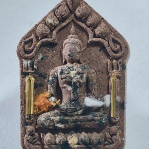 หลวงปู่ฝั้น วัดหน้าผา จ.เพชรบูรณ์ ขุนแผน หลังน้ำมันเสือ AC8238