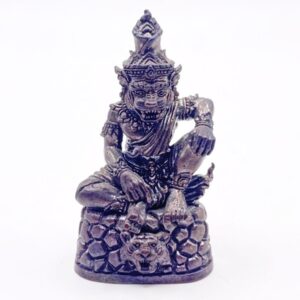 ปู่เจ้าสมิงพราย วัดตะเคียน จ.อยุธยา เนื้อทองแดงรมดำ  (KN6052643)
