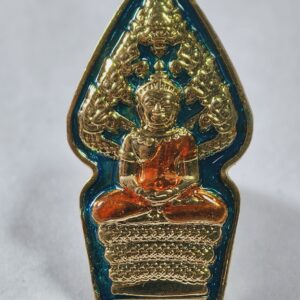 หลวงปู่สิน วัดละหารใหญ่ ปรกประชา เจริญพร ลงยา AC3439