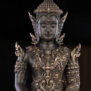 พระพุทธรูป พระรัตนะ ขนาดหน้าตัก 5 นิ้ว ขนาดความสูง 27 ซม.