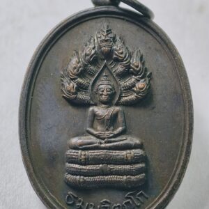 เจ้าคุณนรฯ วัดเทพศิรินทร์ เหรียญปรก พิธีเสาร์5 เต็มองค์ (AC7806)