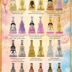ครูบาแบ่ง วัดบ้านโตนด จ.นครราชสีมา เครื่องราง กวนอิมน้อย (Little Guanyin)