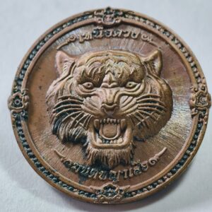หลวงปู่คำภีร์ วัดป่าพุทธาราม เหรียญมหายันต์มนต์พญาเสือ AC4362