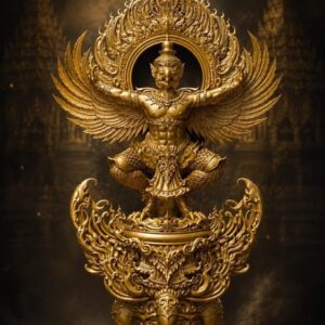 ไม้ครูพญาครุฑ ้มี 2 ขนาด ขนาดความสูง 18 นิ้ว ขนาดความสูง 9 นิ้ว
