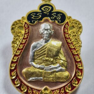 หลวงพ่อสมบูรณ์ วัดโคกสลุด เสมา 6 รอบ สามกษัตริย์ AC9282