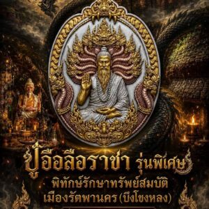 พระครูสุวัฒน์ชัยกิจ วัดคำสมบูรณ์วนาราม ปู่อือลือราชา รุ่นพิเศษ รุ่น ประทานพร สมปรารถนา