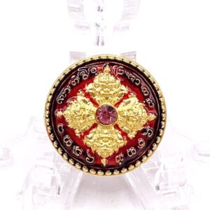 ครูบาคำฝั้น วัดกอโชค เหรียญพระราหูเหนือดวง ปี 2569 พิมพ์ใหญ่ (KM272619)