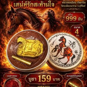 หลวงพ่อเมียน วัดบ้านจะเนียงวนาราม สีผึ้งม้าเสพนาง เสน่ห์รักสะท้านใจ