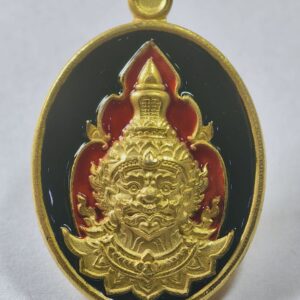 หลวงพ่อพัฒน์ วัดห้วยด้วน ท้าวเวสสุวรรณ เจ้าสัว มหาเศรษฐี ลงยา AC3436