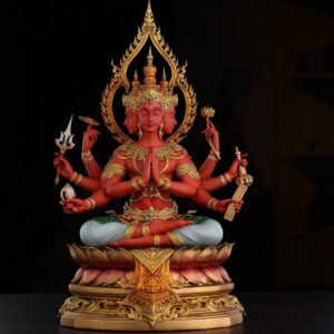 พระพรหม รุ่น พรพรหมเทวราช (หน้าตัก5นิ้ว) ขนาดตั้งบูชาสูง 30 cm.