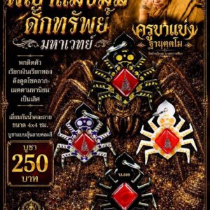 ครูบาแบ่ง วัดบ้านโตนด นครราชสีมา สีผึ้งอาถรรพ์ พญาแมงมุมดักทรัพย์มหาเวทย์
