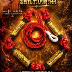 หลวงปู่แก้ว สุทธิญาโณ วัดแก่งดินสอ ตะกรุดคาดเอวนารายณ์ มหาปราบจตุรทิศ